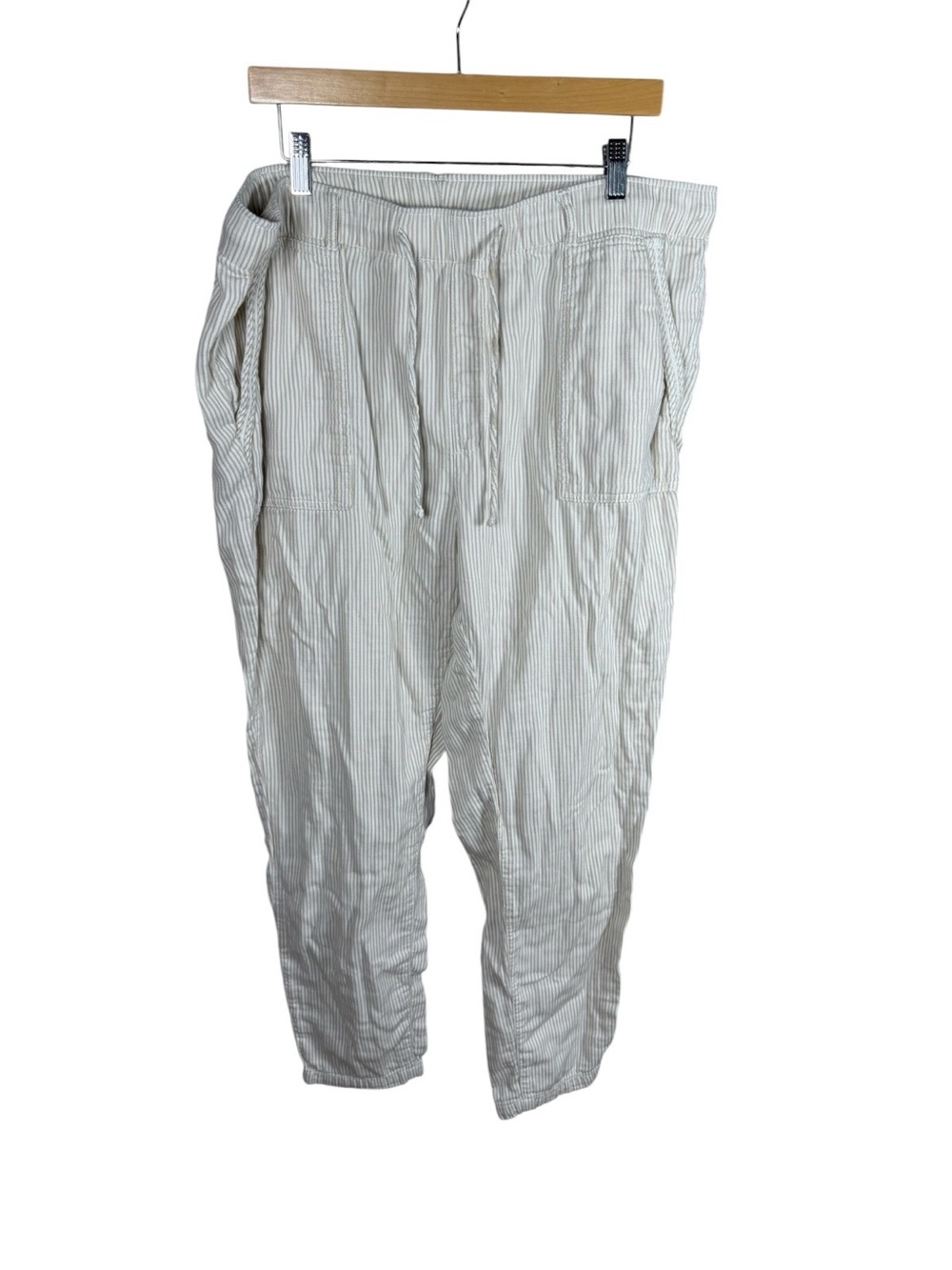 Old Navy Tall Pinstripe Drawstring Joggers